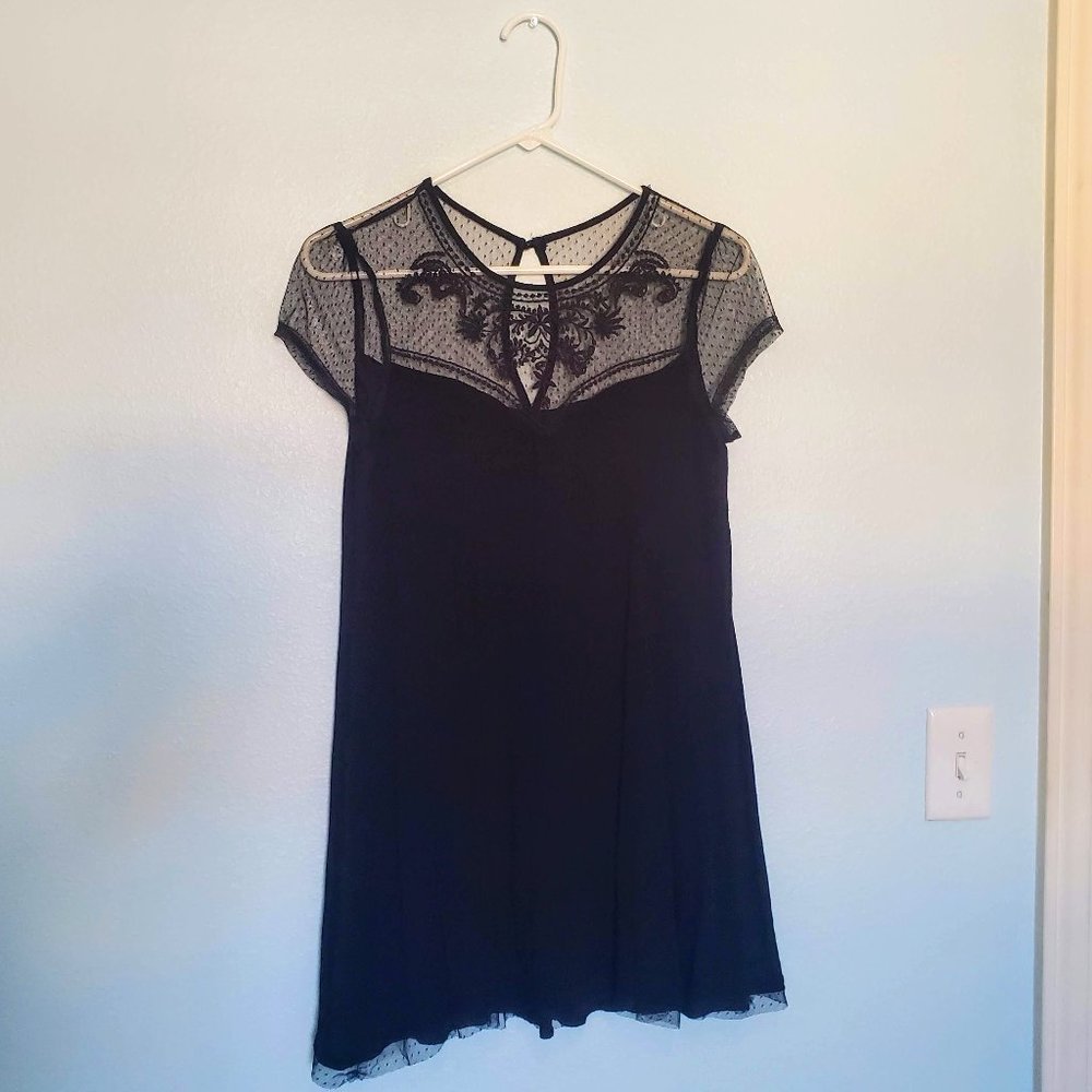 Trixxi Black Lace Dress (S)